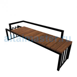 ЛСС-5 Скамейка парковая со спинкой ЛСС-5 Скамейка парковая со спинкой